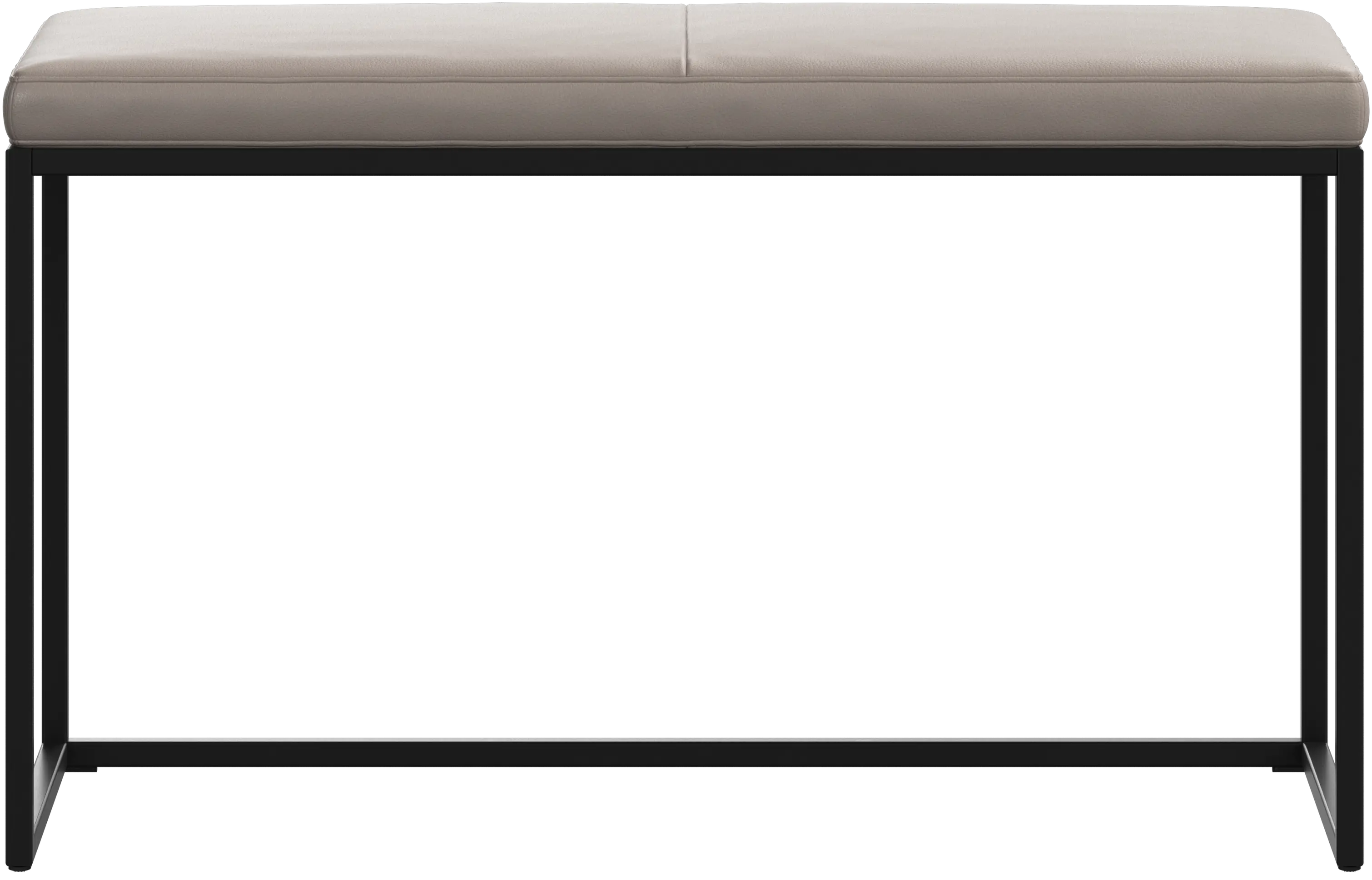 London small bench with cushion